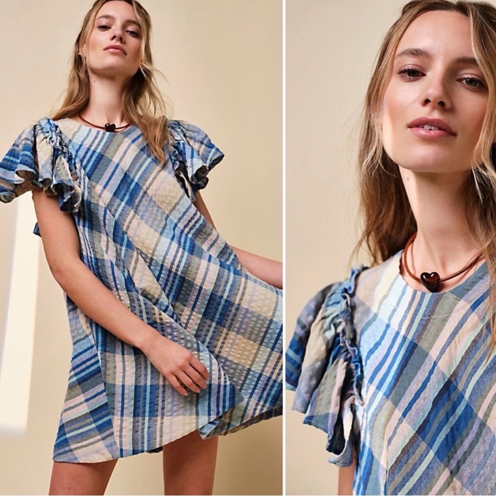 Free People Yara Madras Dress